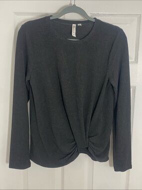 Cable & Gauge Twist-Front Long Sleeve